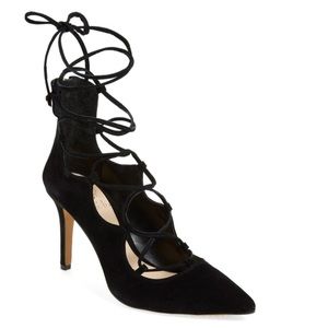 New Vince Camuto Barsha Lace Up pumps 9M